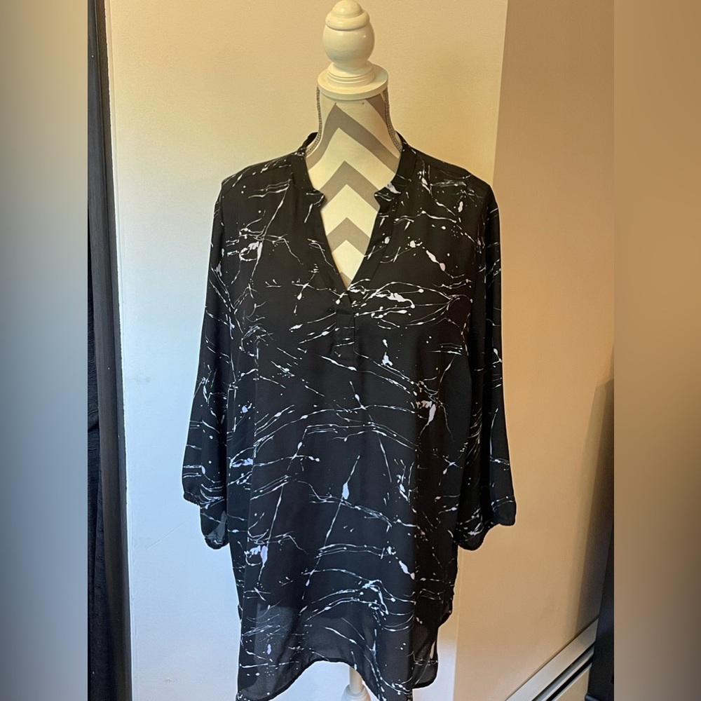 Black and White Tunic